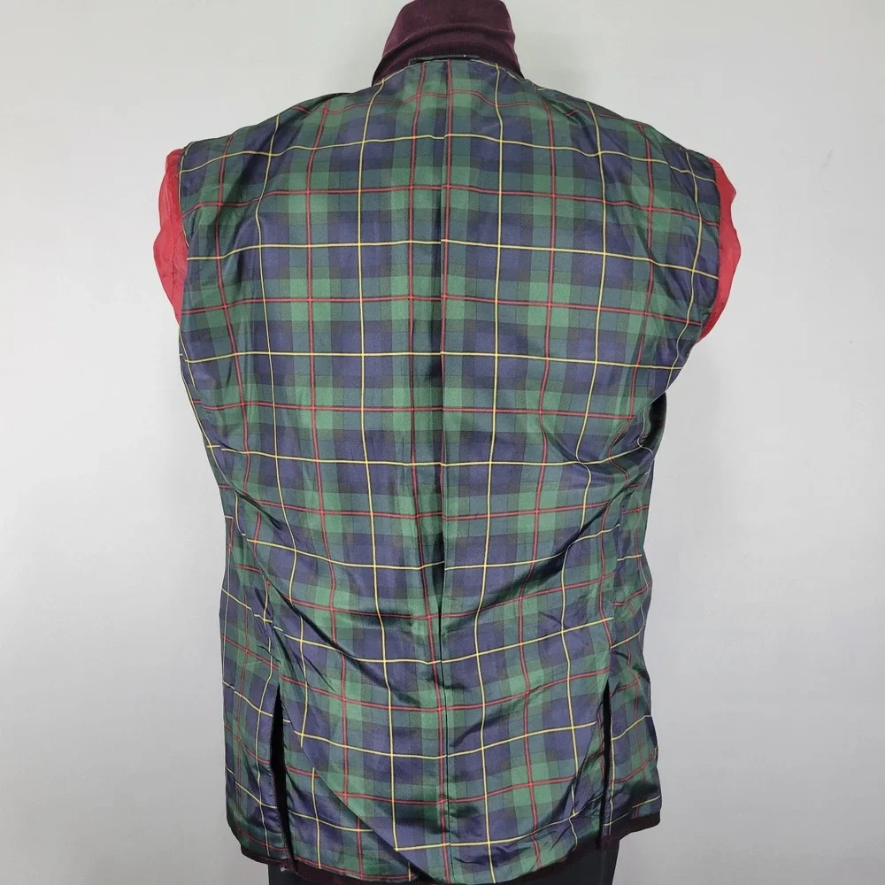 U.S POLO ASSN Men's Sport Coat Blazer‎ Two Button Burgundy Corudory 44R